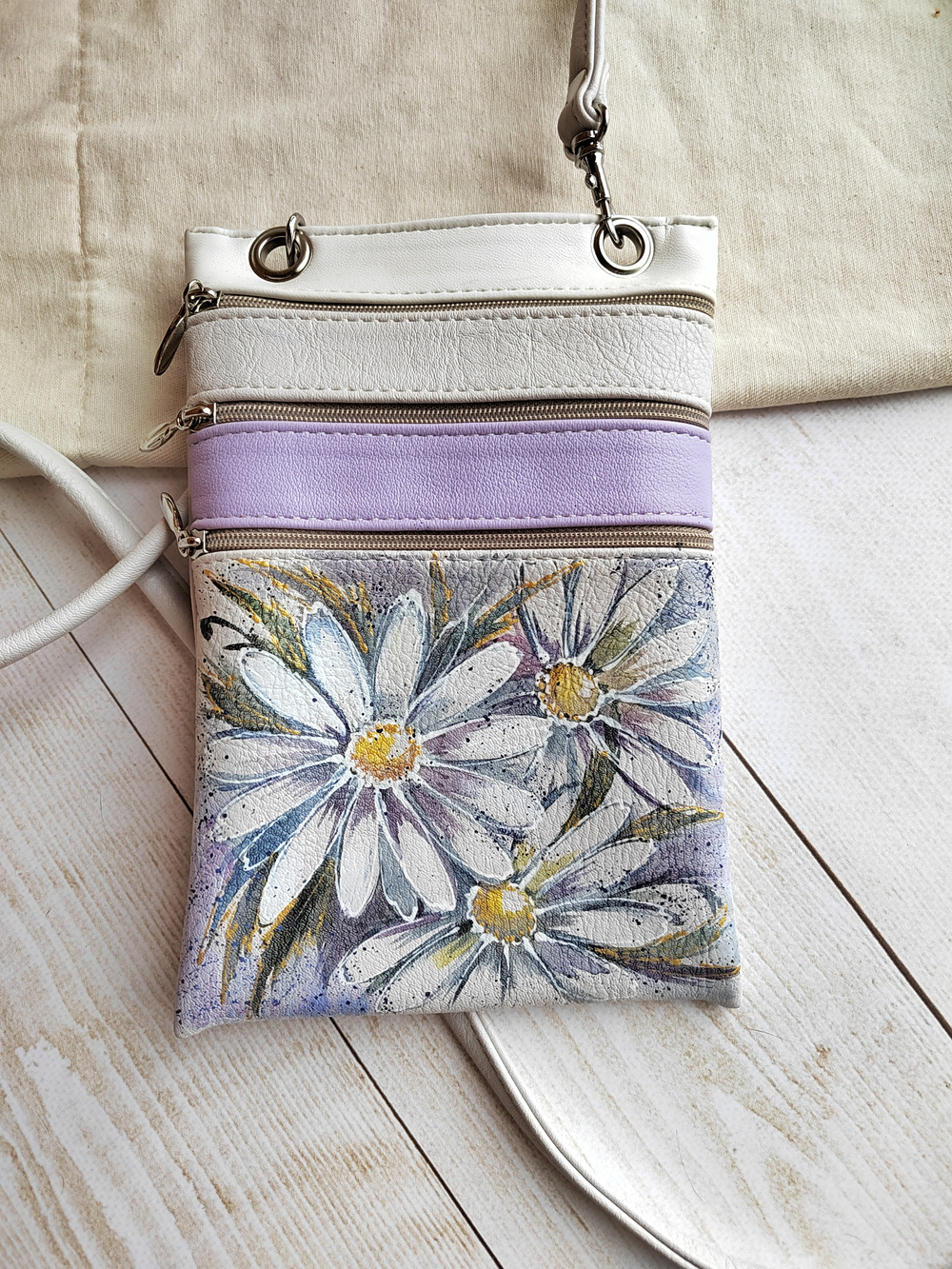 Сумочка авторская "Сиреневые цветы"