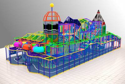 Детский игровой лабиринт «Космические путешествия»