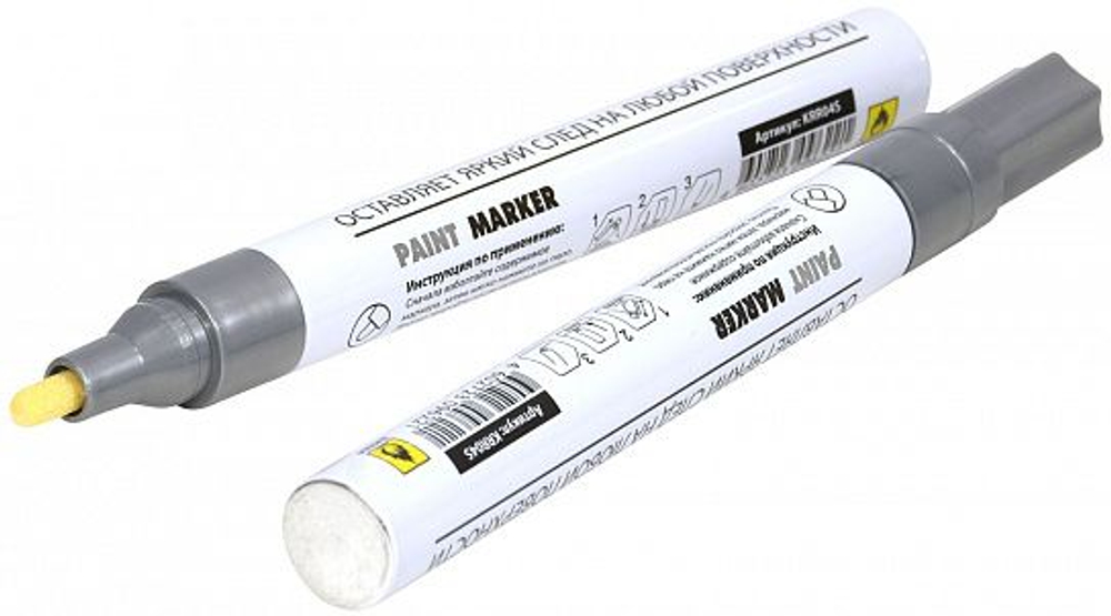 Маркер-краска 4.0мм серебро "Paint" INФОРМАТKRRO4S