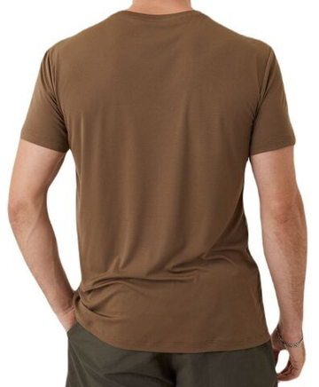 Мужская теннисная футболка Björn Borg Sthml Light T-Shirt - Коричневый