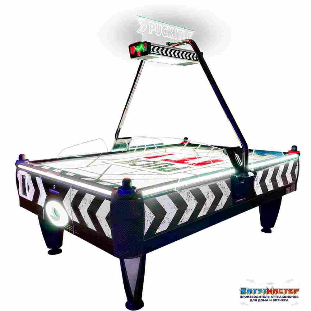 Детский аэрохоккей «Неон» с подсветкой, 225×129×214 см