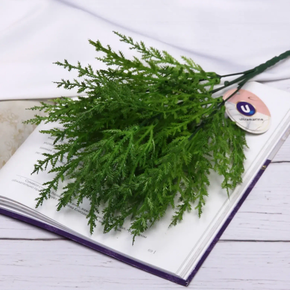 Искусственные цветы «Полевой букет» 35см цвет зеленый 10