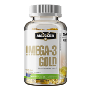 Maxler Omega-3 Gold 120 гелевых капсул