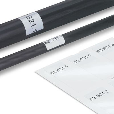 0830815 - WML HF 5(25X10)R YE - Оборачиваемая этикетка для кабеля