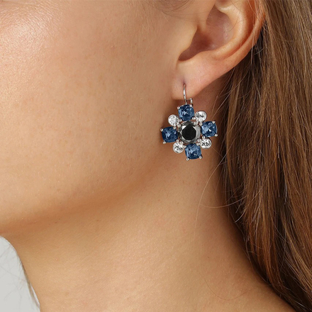 Серьги Dyrberg Kern BATTI SS ROYAL BLUE 430121