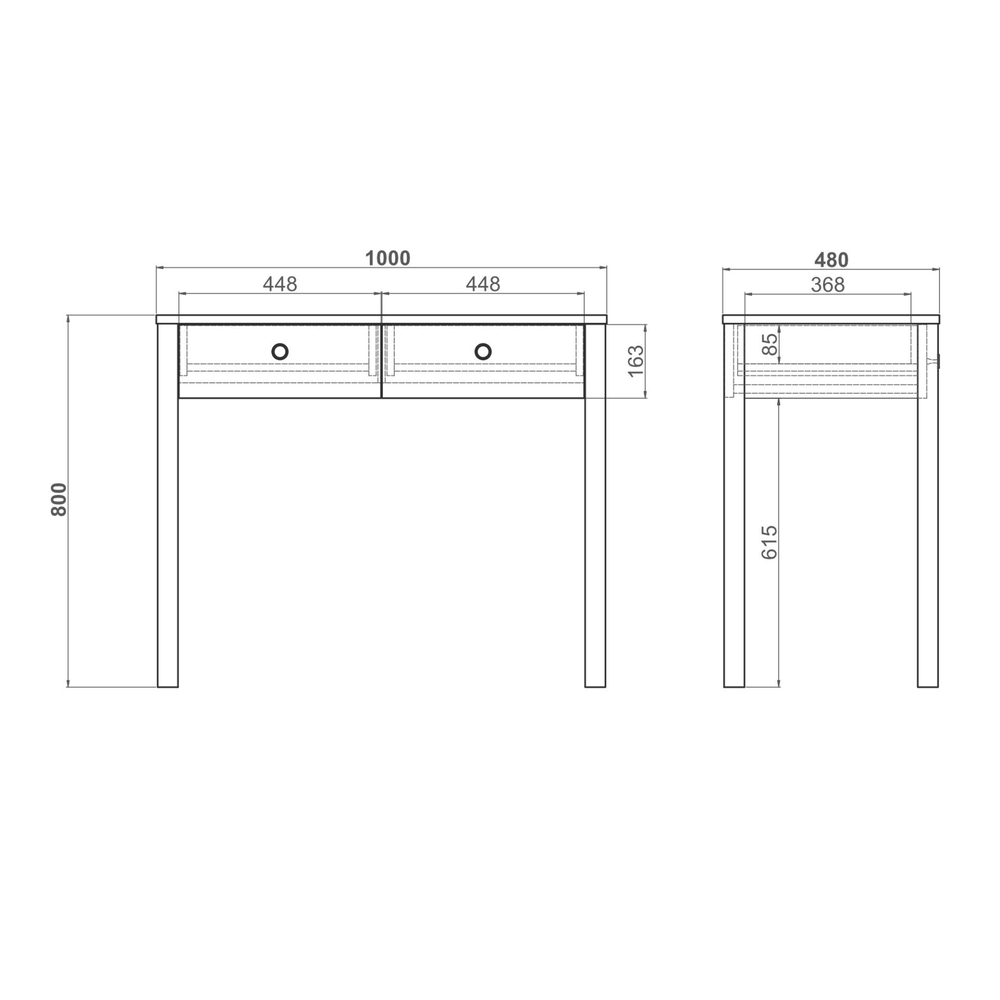Консольный стол BERGEN BG021