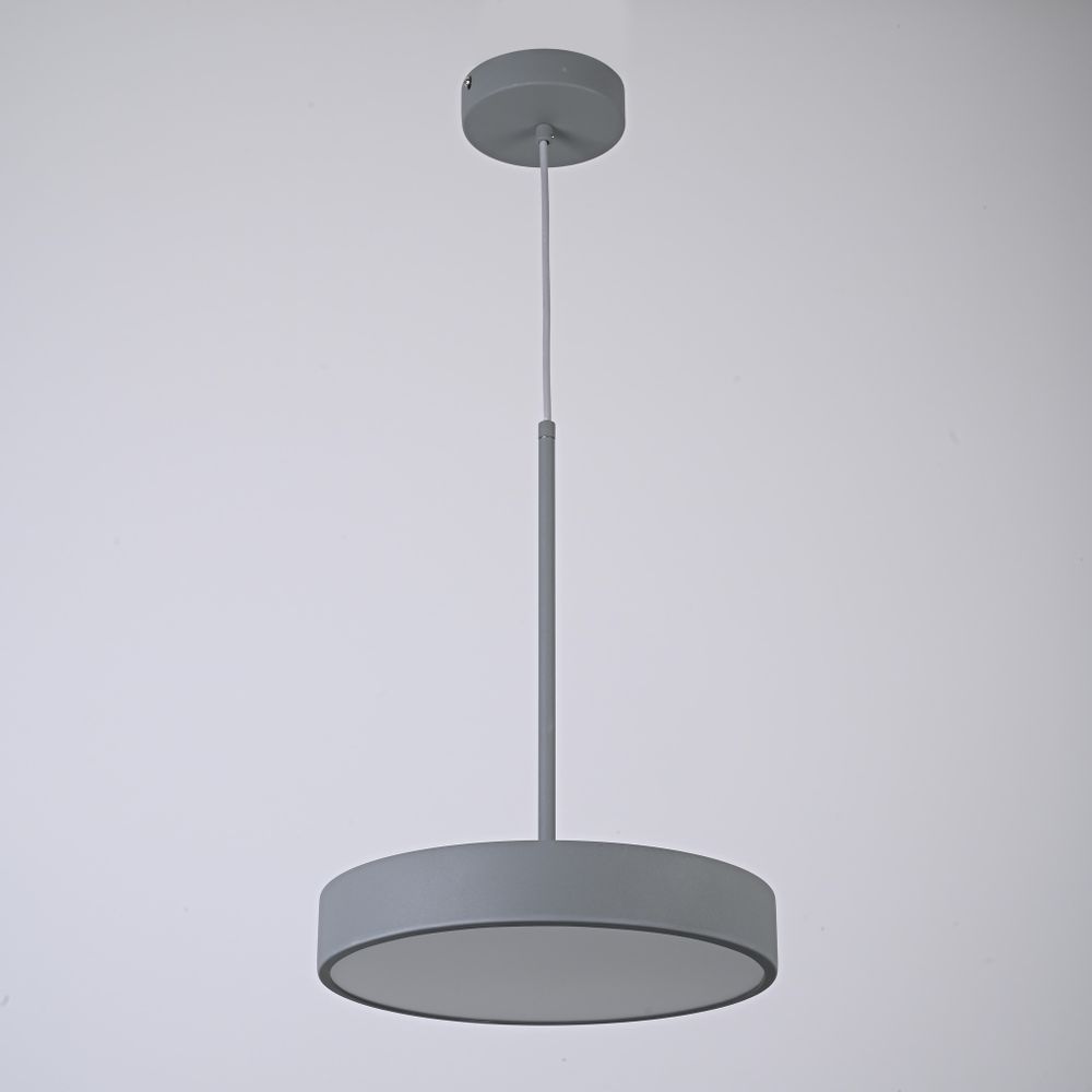 Подвесной светильник TURNA ONE D30 Gray by ImperiumLoft