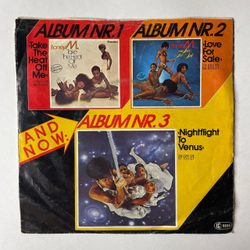 Винтажная виниловая пластинка 7 дюймов (маленькая пластинка) Boney M. Rivers Of Babylon / Brown Girl In The Ring (Германия 1978)