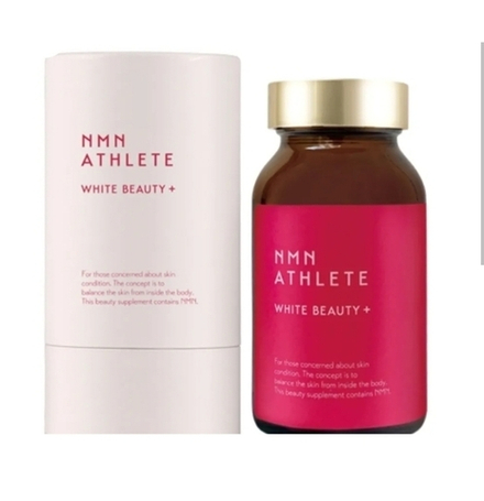NMN ATHLETE WHITE BEAUTY+ 
Комплекс с NMN для осветления и красоты кожи, 120 шт