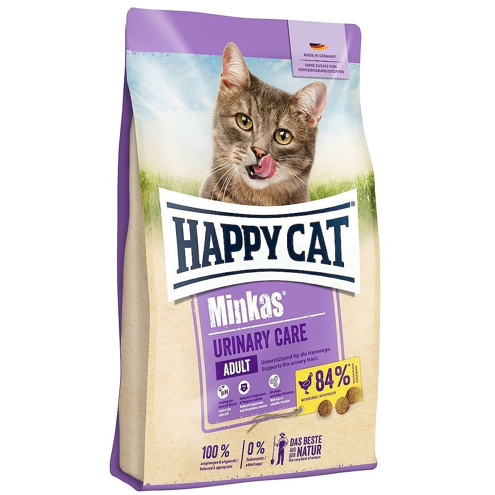 Happy Cat Minkas Urinary Care Geflügel корм для кошек 10кг