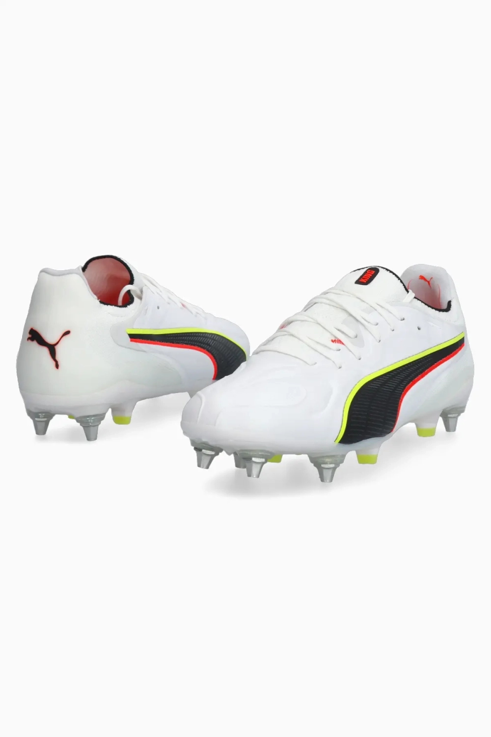 Бутсы Puma King 20 Ultimate MxSG - белый