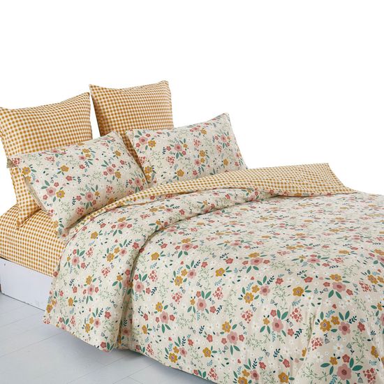 Полуторный комплект постельного белья Diva Afrodita, Арт.KB421, Сатин люкс, 70*70 см-2 шт.