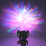 Световой прибор Лазер «Космонавтика» 20*11,5*10 см, Bluetooth, TF Card, пульт д/у, питание от USB (Type-C)