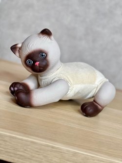 Игрушка мягконабивная 35см AniReal Кошечка (60131)