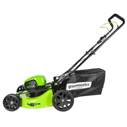 Газонокосилка аккумуляторная Greenworks Арт. 2502807, 60V, 46 см, бесщеточная