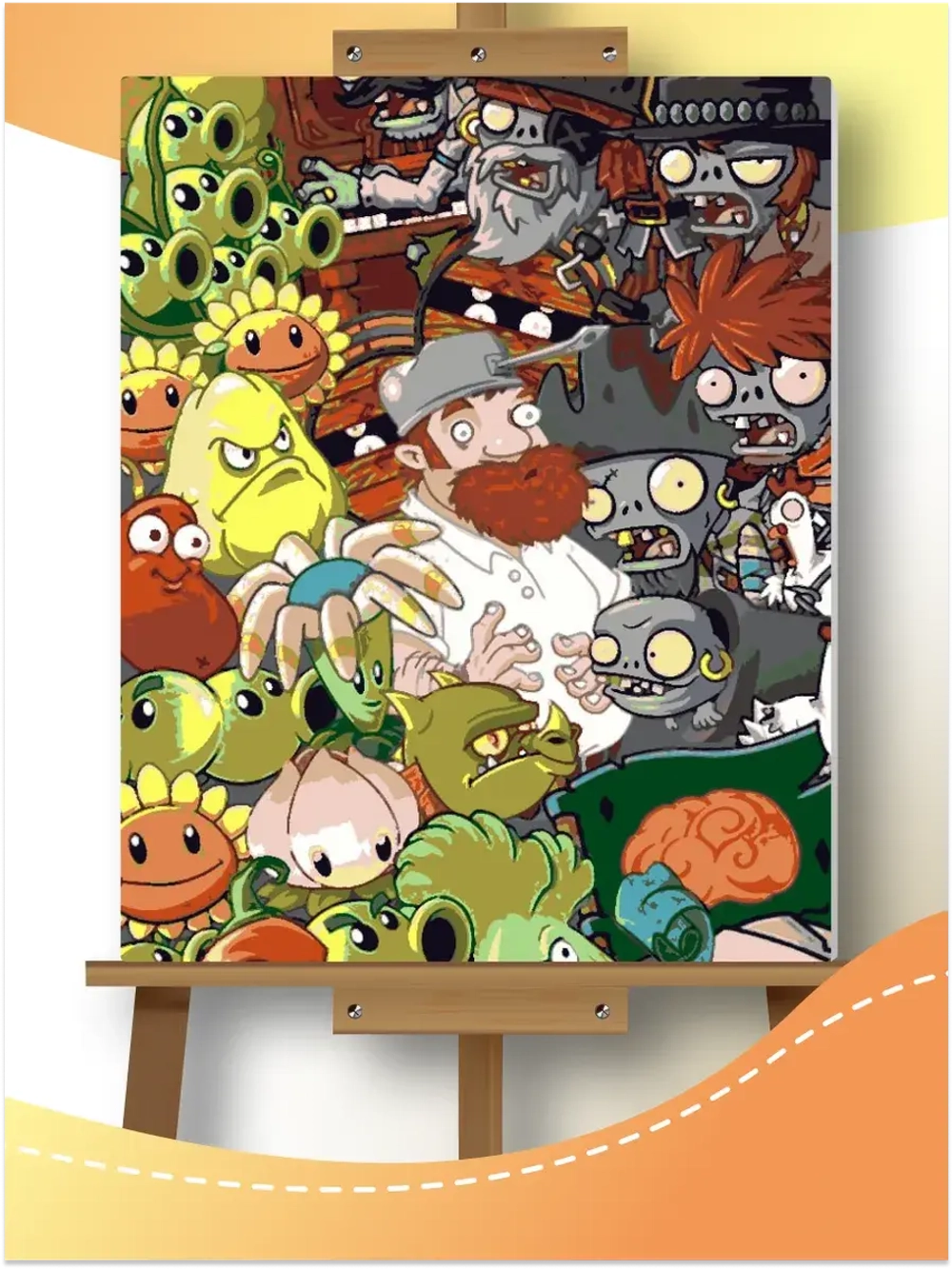 Картина по номерам с дополненной реальностью