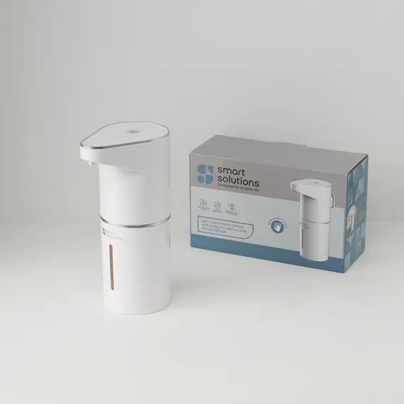 Диспенсер сенсорный для жидкого мыла lume, 350 мл, белый