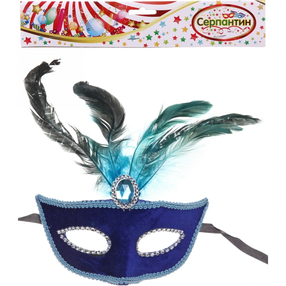 Маска карнавальная «Бразильская ночь», цвета в ассортименте