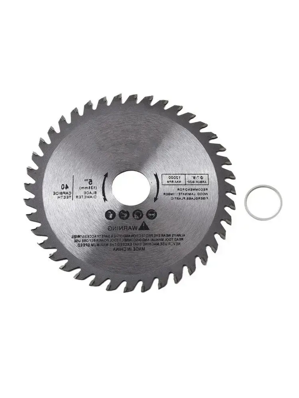 Диск пильный 125 x 3; 40 зуб.