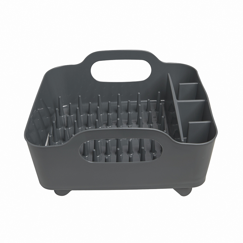 Сушилка для посуды tub тёмно-серая