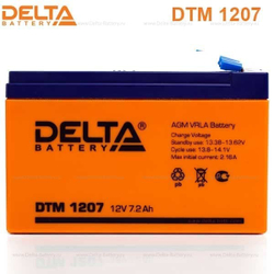 Аккумуляторная батарея Delta DTM 1207 (12V / 7.2Ah)