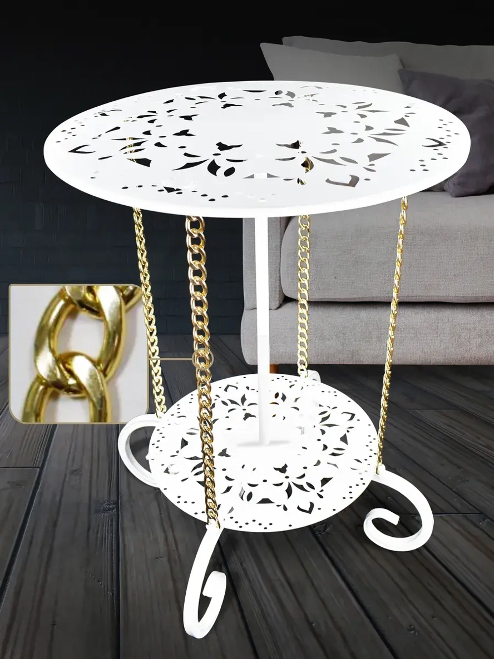 Авторский декоративный столик Сицилия-6