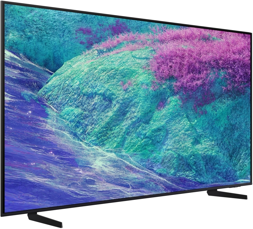 Телевизор QLED Samsung 55" QE55QN1EFAUXRU Series 7 черный 4K Ultra HD 100Hz DVB-T2 DVB-C DVB-S2 USB WiFi Smart TV