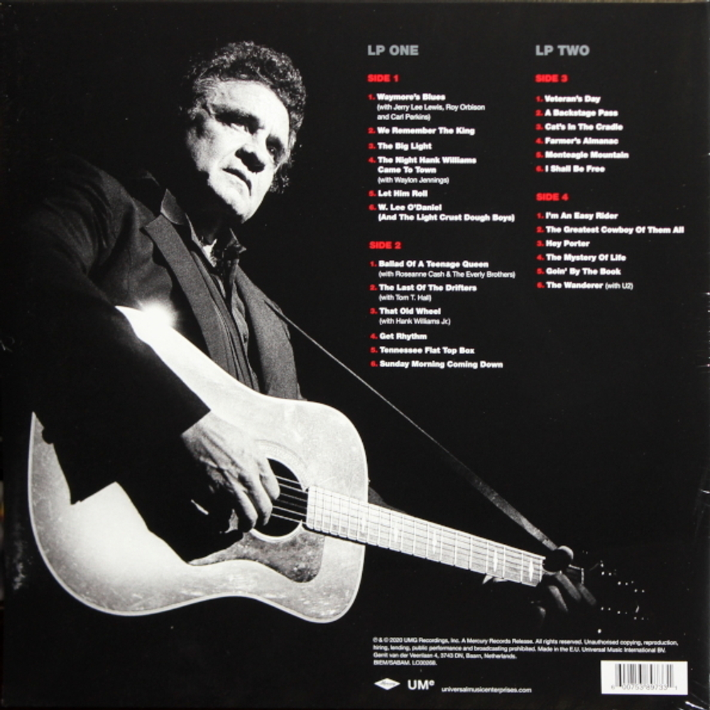Johnny Cash / Easy Rider - The Best Of The Mercury Recordings (2LP)