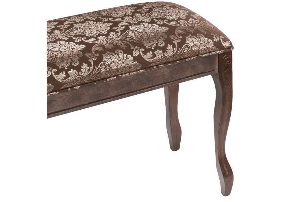 Банкетка Валентино орех / шоколад