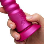 Розовый вибратор 19см с движениями вверх-вниз Romp Jiggle Thrusting Vibrator Pink RPDL1SGG