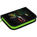 Пенал 1 отделение 200х140х40 Berlingo Go fast 1, 2 откидные планки, ткань