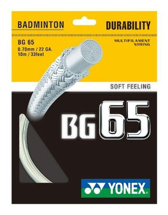 Струны для бадминтона Yonex BG 80 (10 m) - white