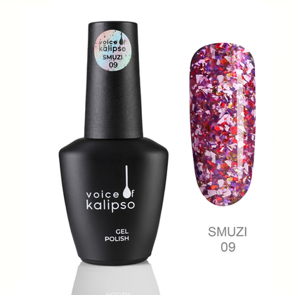 №09 Гель_лак SMUZI, 10 мл, Kalipso