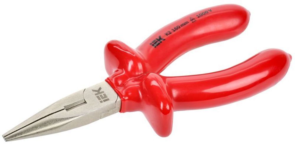 Тонкогубцы диэлектрические 160мм K2 1000В ARMA2L 3 IEK A2L3-LN20-K2-160 Тонкогубцы диэлектрические 160мм K2 1000В ARMA2L 3 IEK A2L3-LN20-K2-160