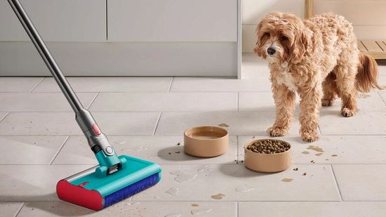 Беспроводной вертикальный пылесос Dyson V15s Detect Submarine (SV47) (Yellow/Nickel)