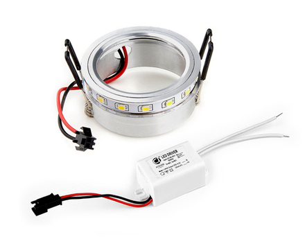 Ambrella Сменное кольцо с подсветкой 4200K с бортом Compo Spot 102 LED SET STEP