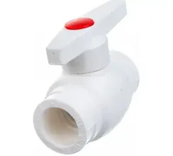 Кран шаровый TEBO сварка 25 белый 35276