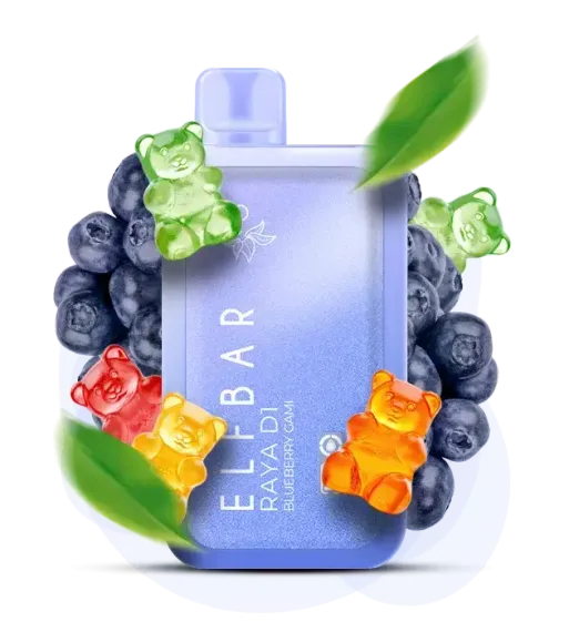 ELF BAR RAYA D1 - Blueberry Gami (5% nic)