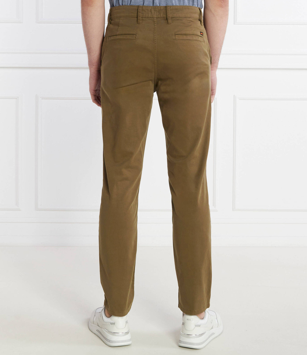 Брюки Chino_tapered BOSS ORANGE - коричневый(50510917)