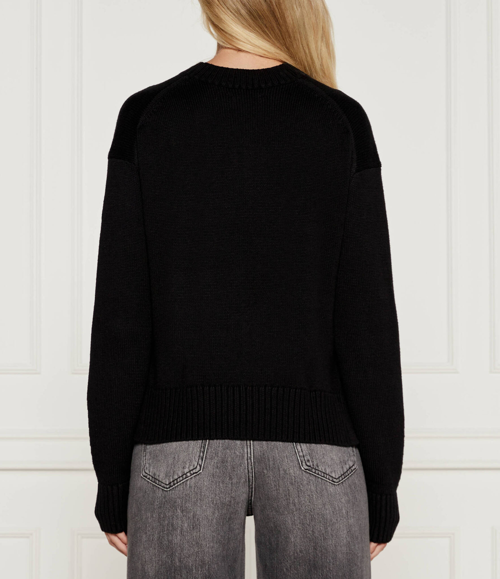 Свитер INTARSIA Calvin Klein Jeans - черный(J20J224224)
