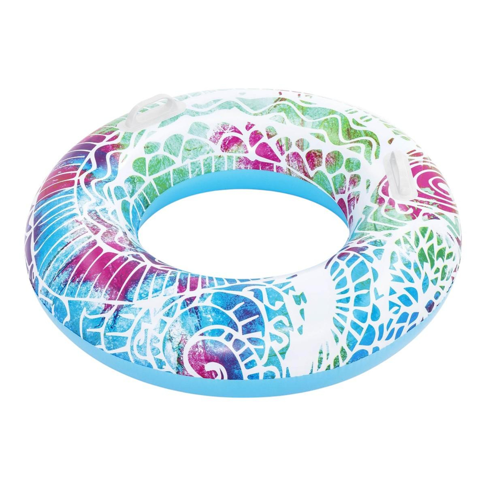 Круг для плавания ЛЕНЯЯ ВОЛНА 91см (BESTWAY)