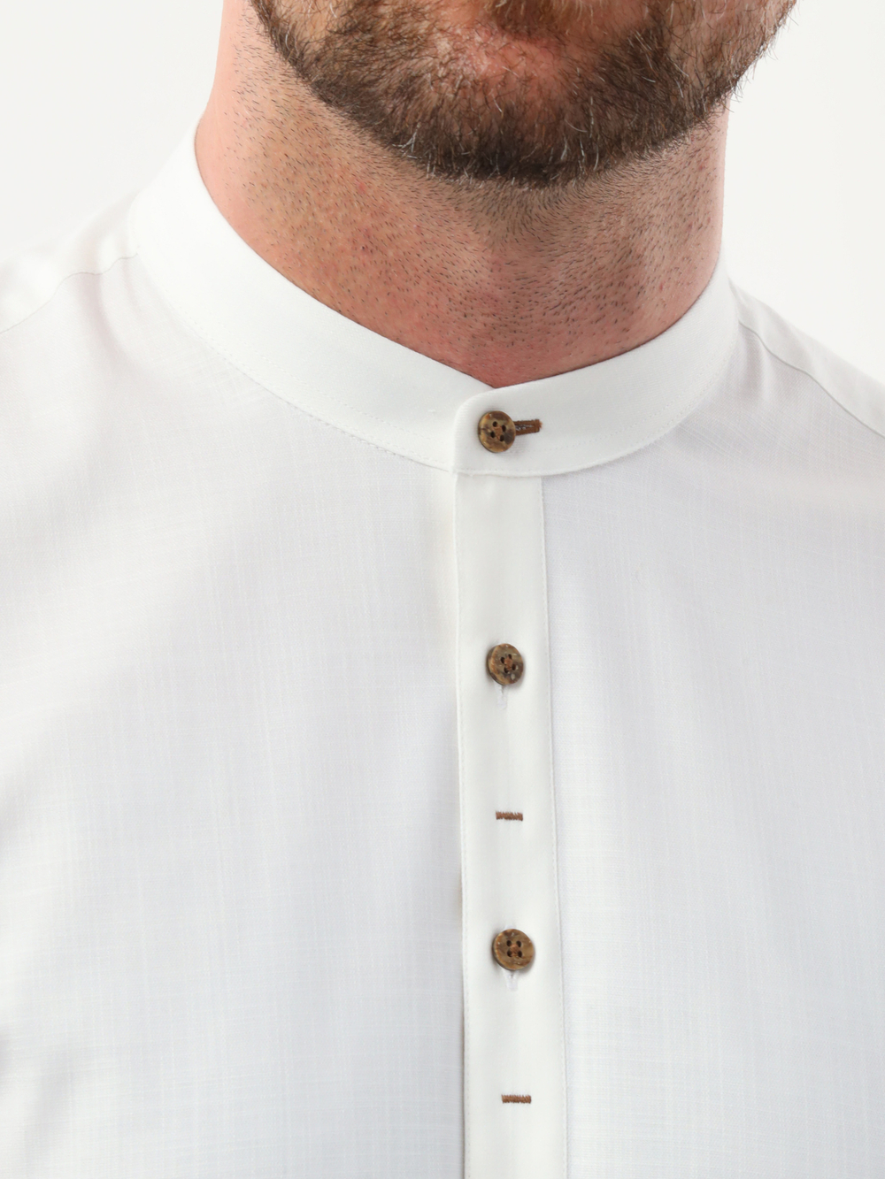 Сорочка мужская VESTER короткий рукав, воротник стойка, 74718 06