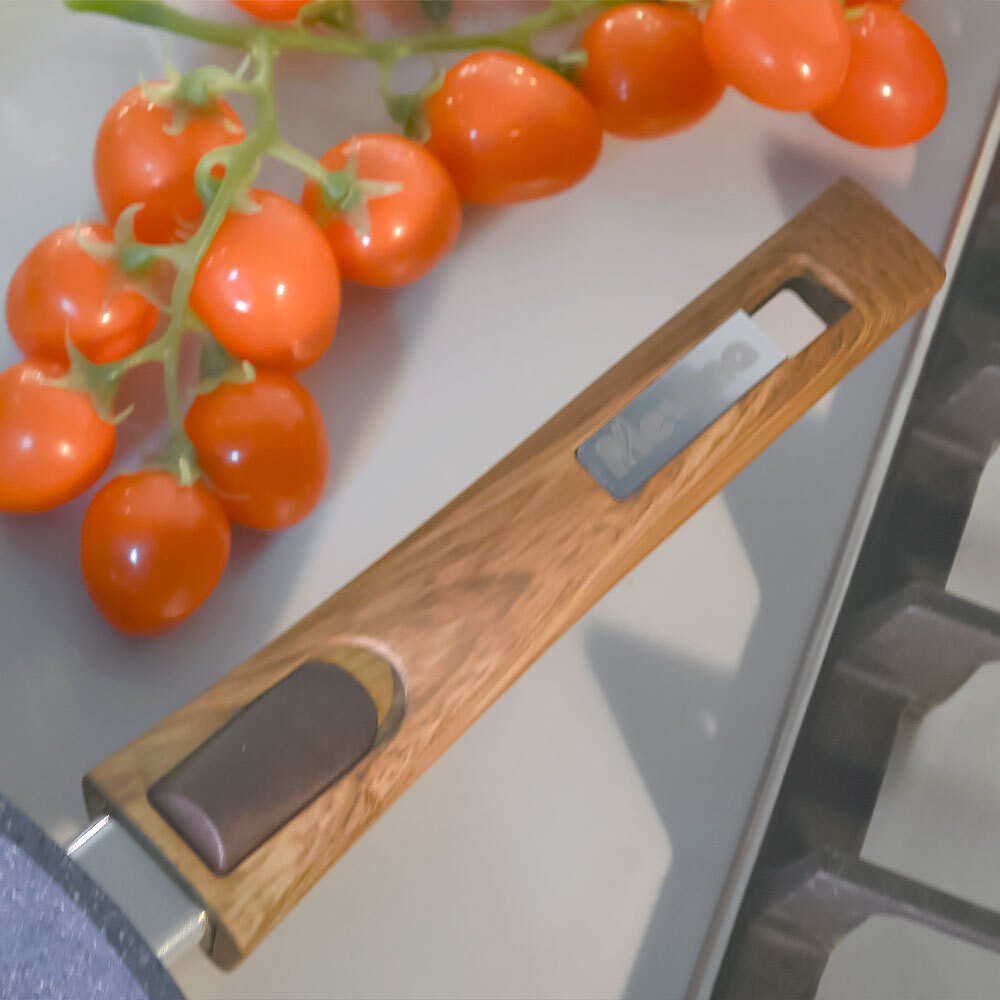 Сковорода 24см Premium blue со съемной ручкой