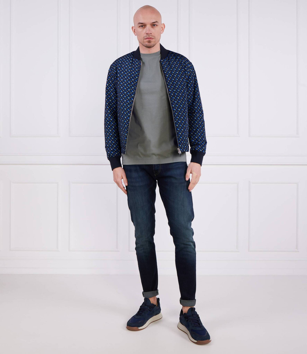 Куртка бомбер Clovis BOSS BLACK - темно-синий(50486874)