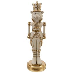 GAEM Фигурка декоративная "Солдатик-медведь", L9 W9 H31 см