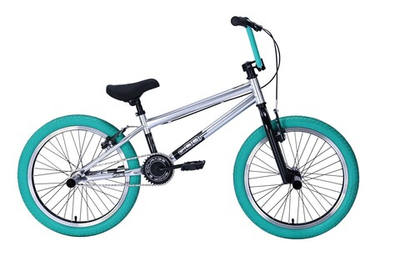Велосипед BMX Tech Team Goof серебряный 18,7"х20" 2024