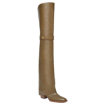 FENDI Over the knee Boots 5.5cm Women"s Green