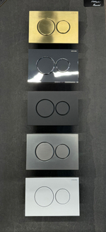 Инсталляция пневматическая с подвесным унитазом CULTO TOR V30 черный. Панель смыва черная квадратная. Система смыва Торнадо