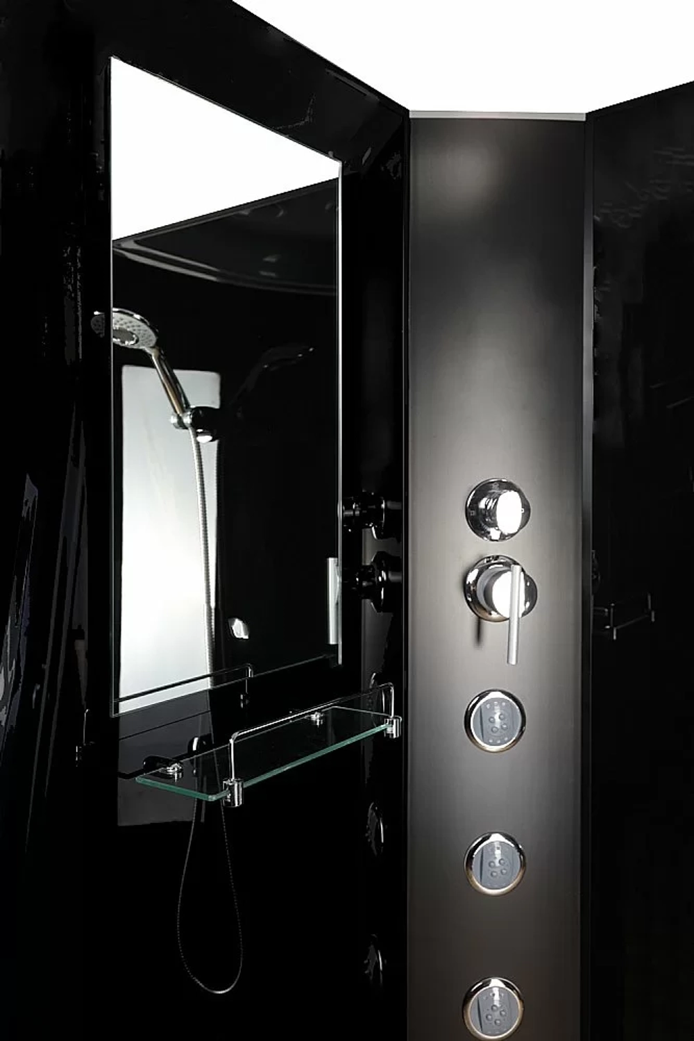 Душевая кабина Niagara Classic NG-6501-14BKTG 90x90 с гидромассажем