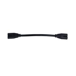 UCX-Q851 LL-015 BLACK Провод для соединения линейных светильников ULI-Q151 и ULI-Q951. 15см. 2 контакта. Черный. ТМ Volpe